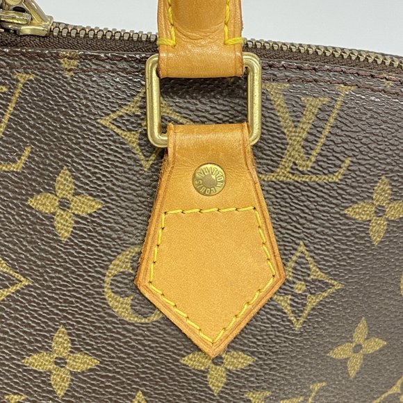 LOUIS VUITTON Brown Monogram Alma Bag - Picture 9 of 10